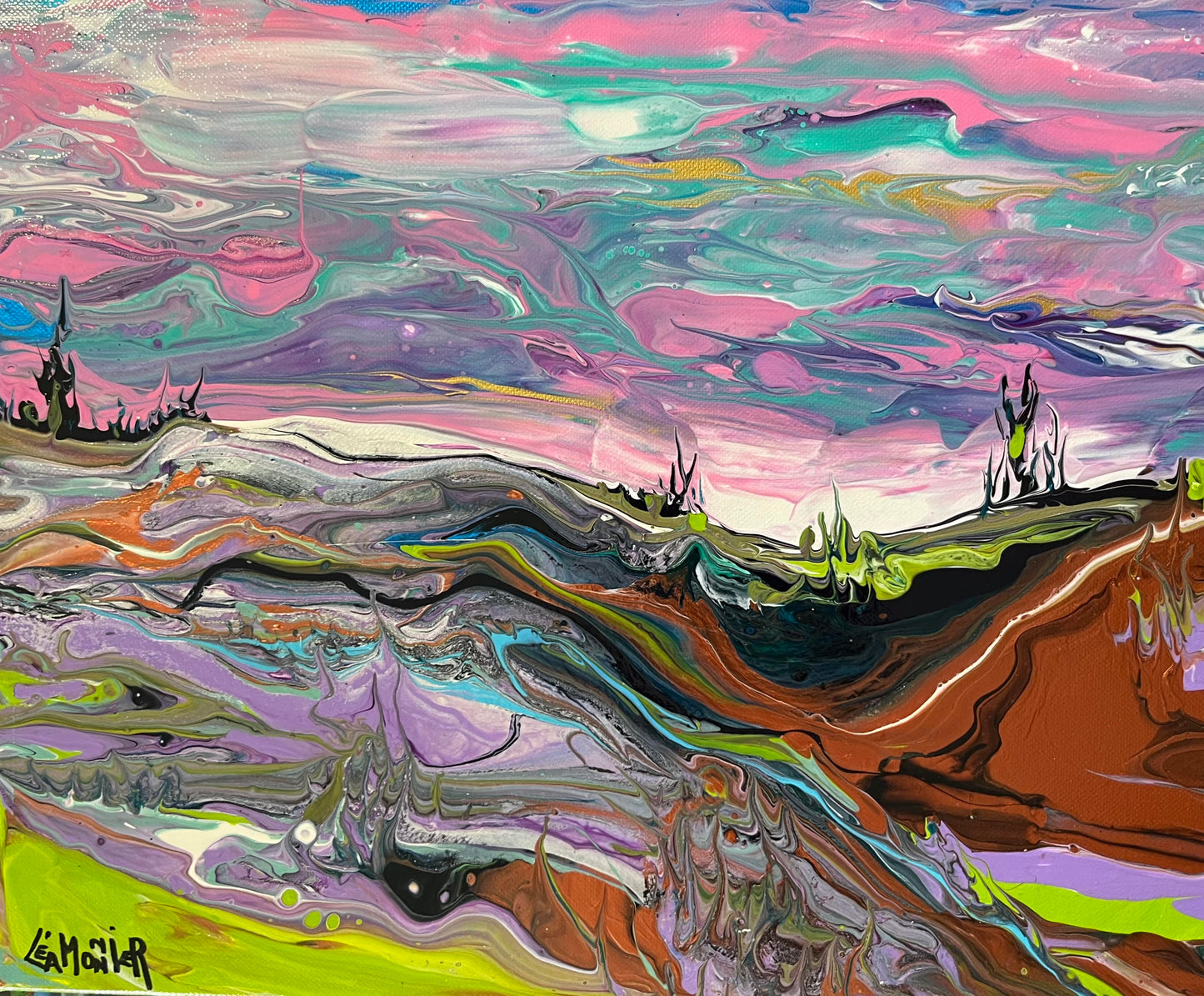 Paysage insolite