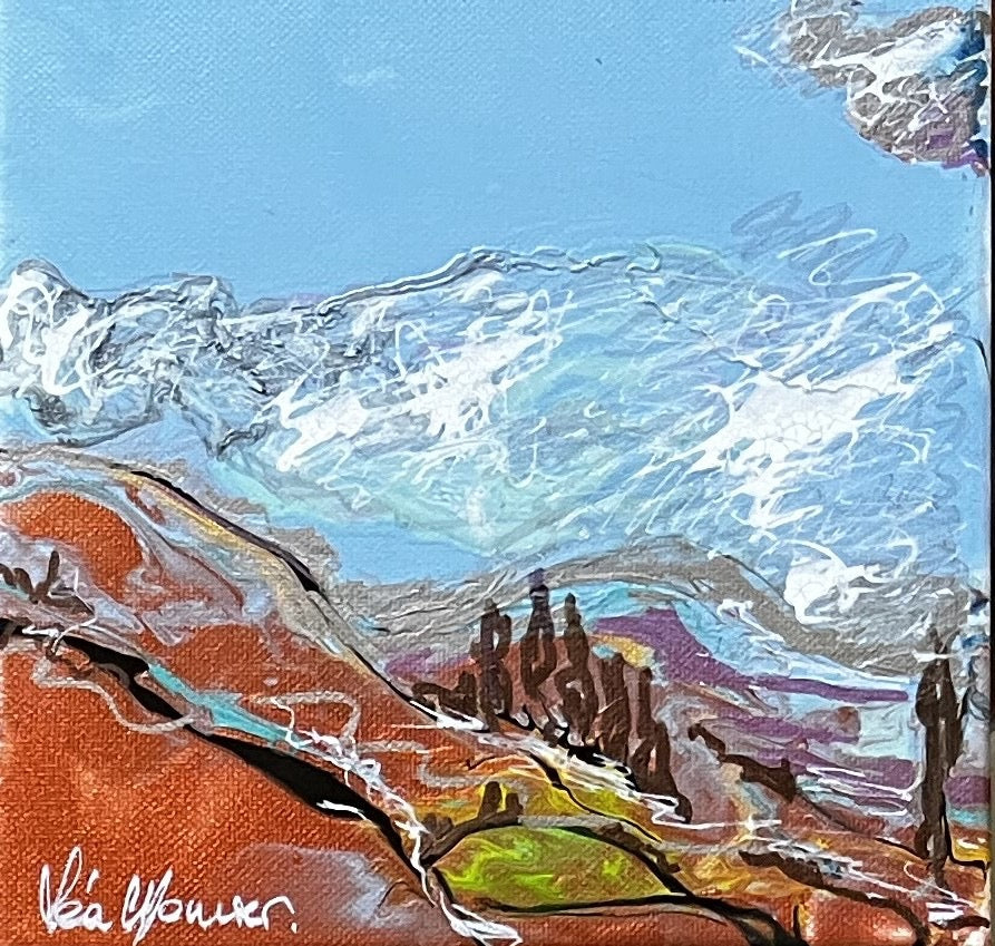 Petit paysage crayonné